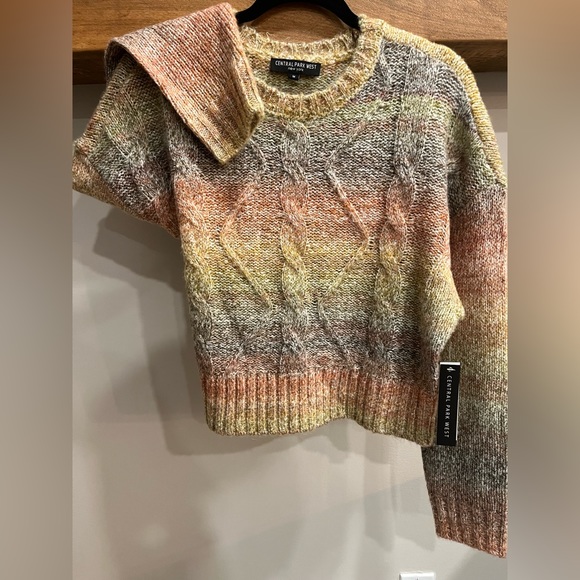 Central Park West Miller Stitch Cable Sweater NEW - Picture 1 of 7